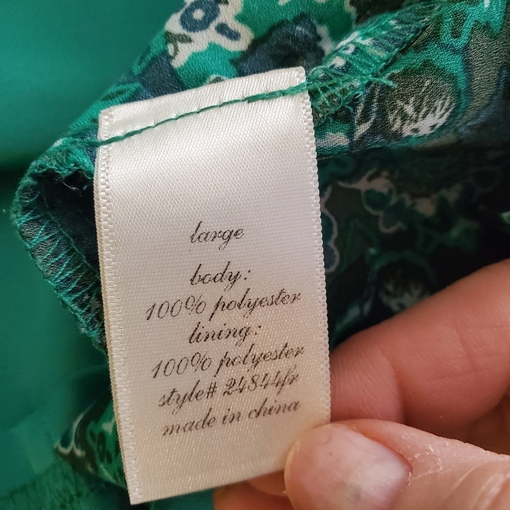 Mi Ami Green Mini Dress Size SMALL - Picture 8 of 10